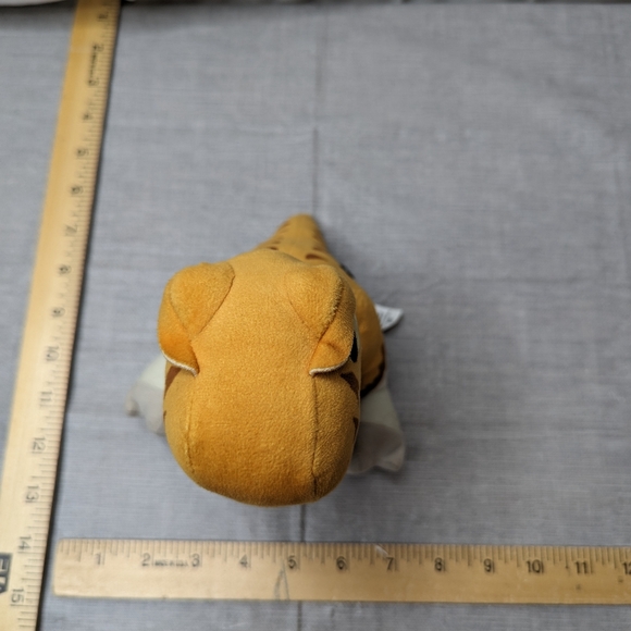 2022 Mattel Jurassic World Plush Stuffed Toy Dinosaur Orange ATROCIRAPTOR - Picture 7 of 13